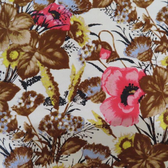 J.Crew Collection Top in Antique Rose Print Size 2 - Picture 7 of 8